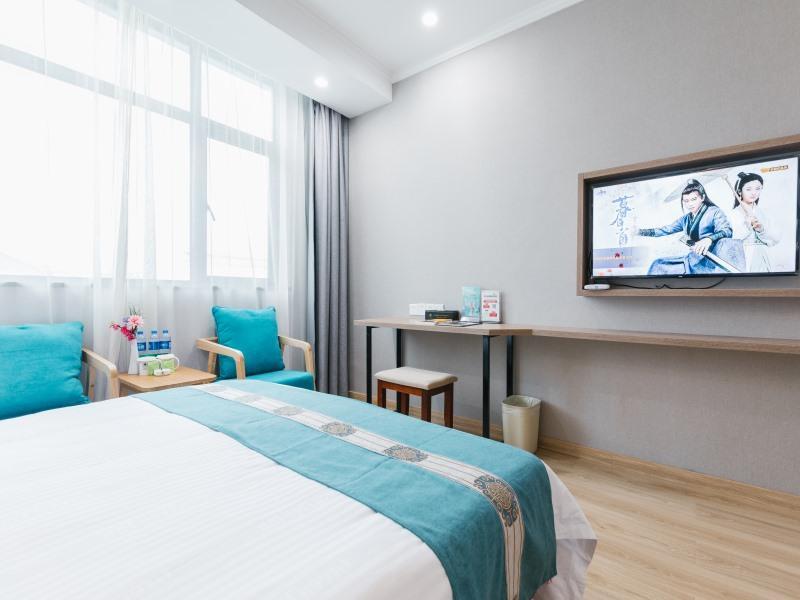 Greentree Inn Anhui Huangshan Tunxi Old Street Business Hotel Exterior foto
